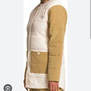 The North Face collarless coat